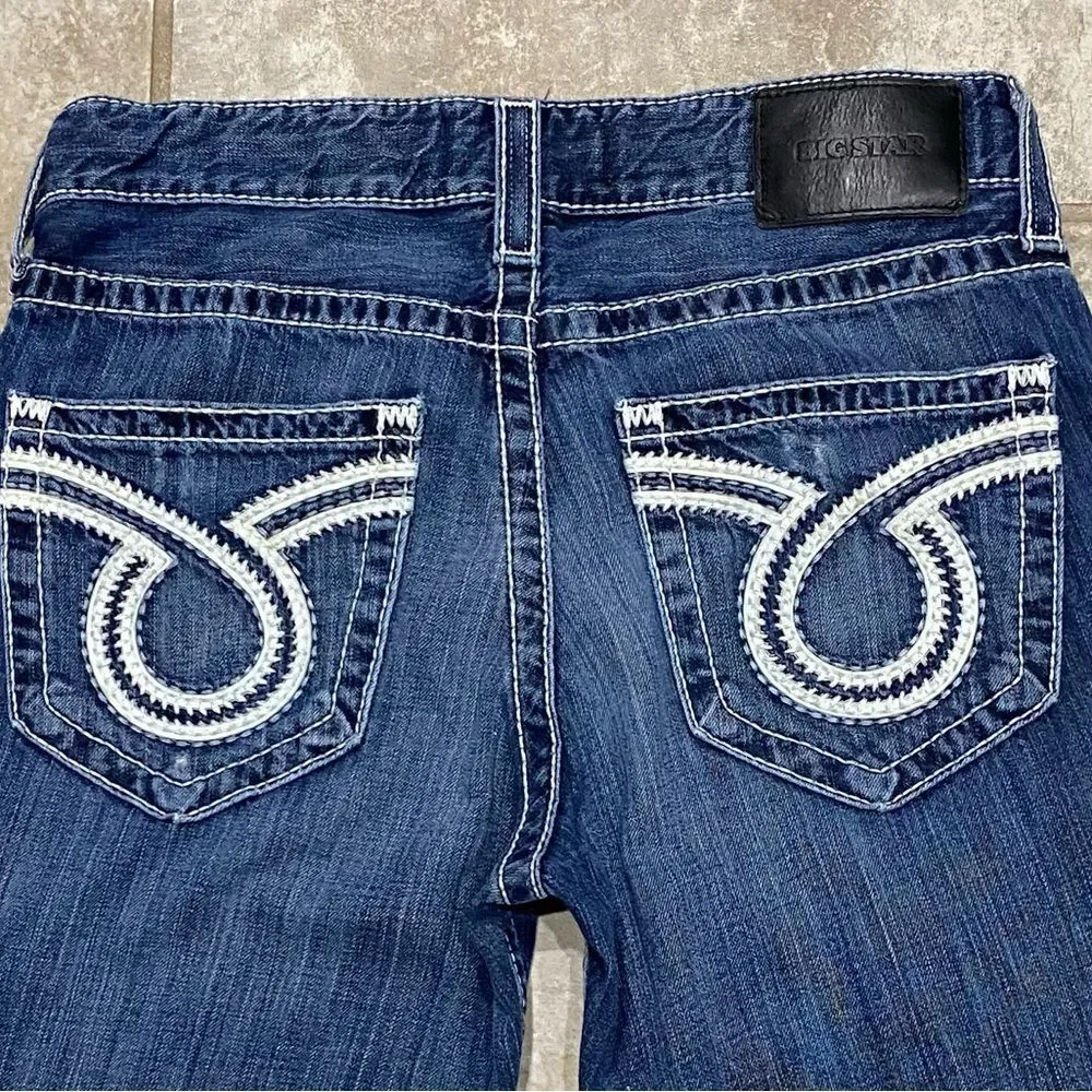 Big Star Pioneer Bootcut Jeans Men’s 32R (32x31) Medium Wash EUC